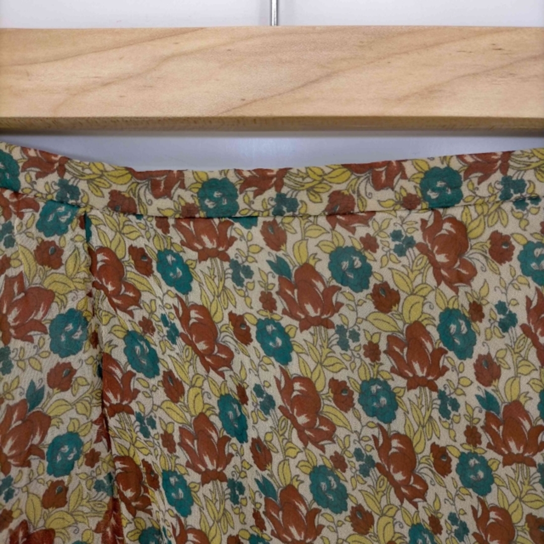 BASILE28(バジーレヴェントット) シルク100 総柄ロングスカート レディースのスカート(その他)の商品写真