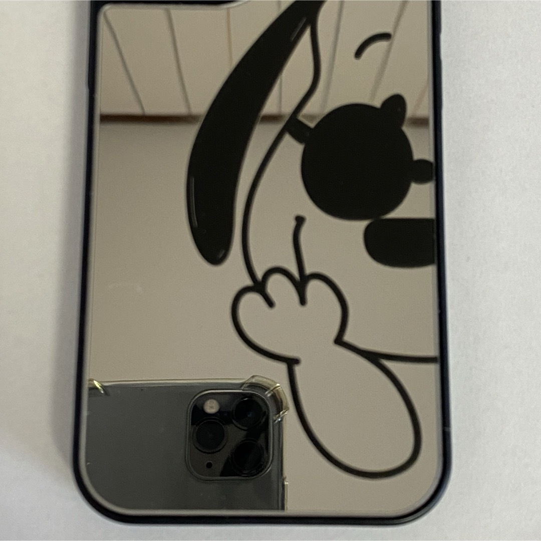 SNOOPY(スヌーピー)の新品・未使用 iPhone12 mini スヌーピー ミラー付き ハードケース スマホ/家電/カメラのスマホアクセサリー(iPhoneケース)の商品写真