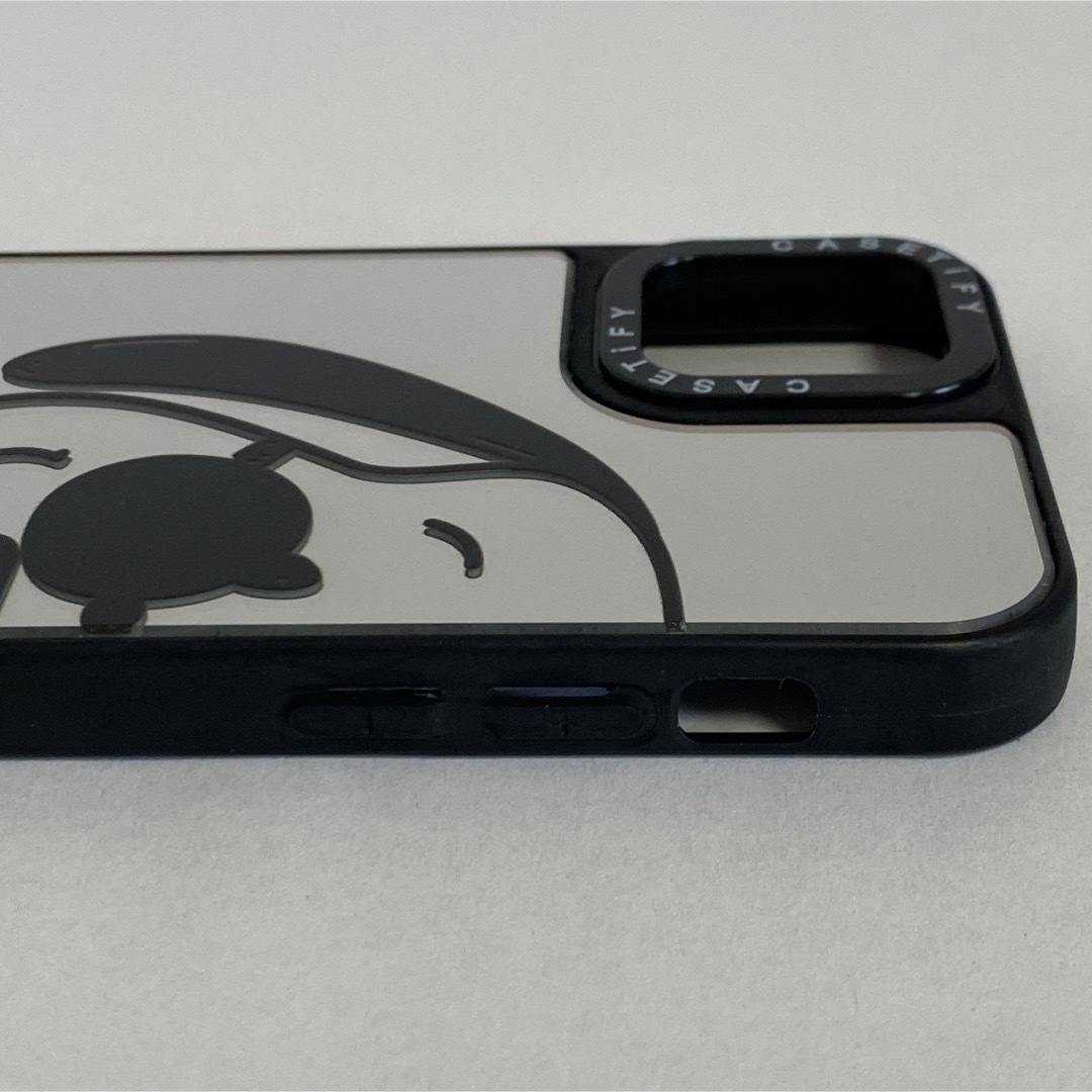 SNOOPY(スヌーピー)の新品・未使用 iPhone12 mini スヌーピー ミラー付き ハードケース スマホ/家電/カメラのスマホアクセサリー(iPhoneケース)の商品写真