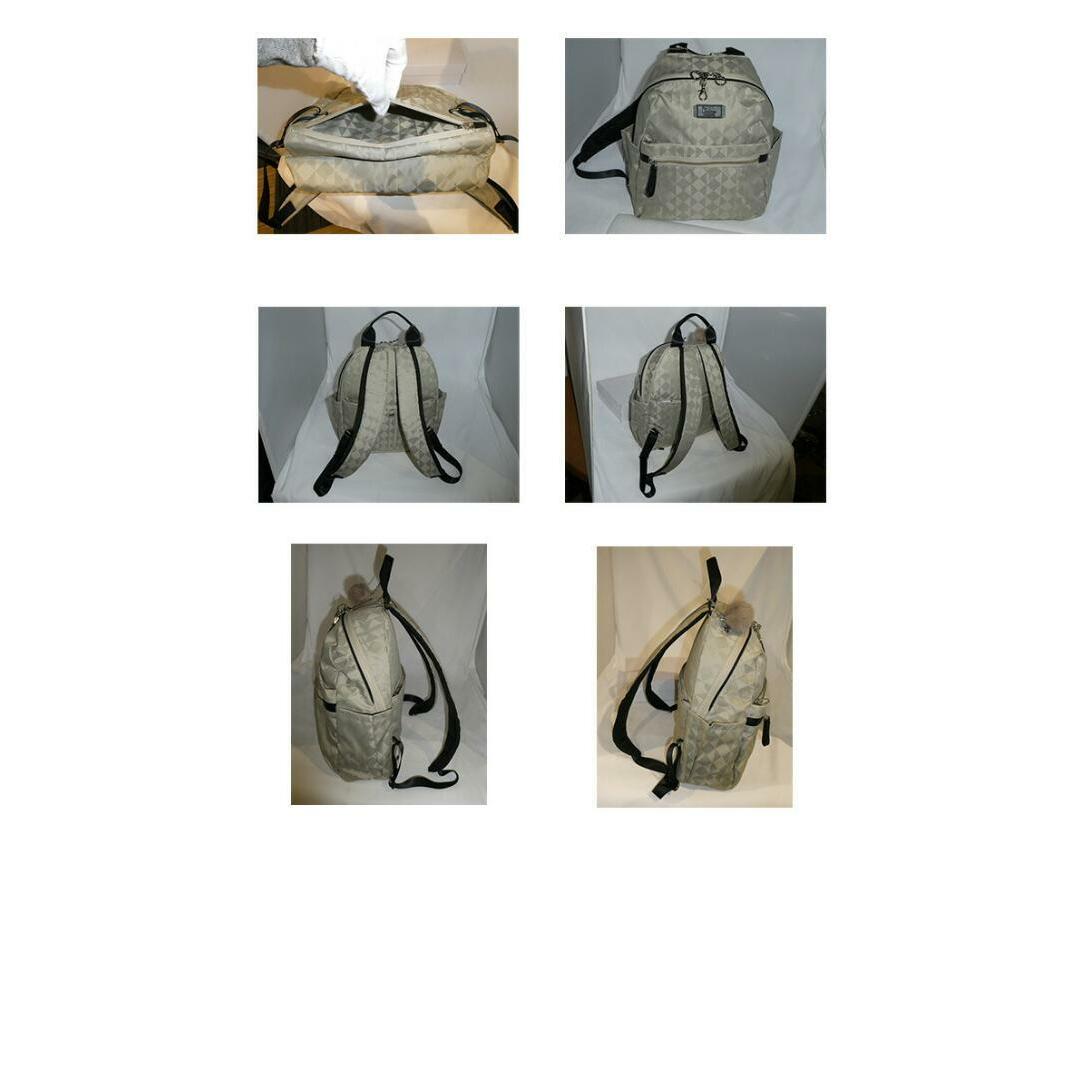 Kanana project(カナナプロジェクト)のカナナモノグラム 3rd リュックサック 11913 ライトベージュ メンズのバッグ(バッグパック/リュック)の商品写真