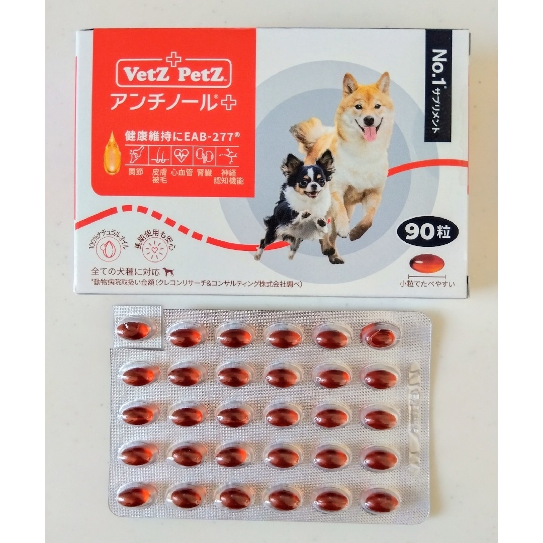 アンチノール プラス 30粒分 + 犬 サプリメント その他のペット用品(犬)の商品写真