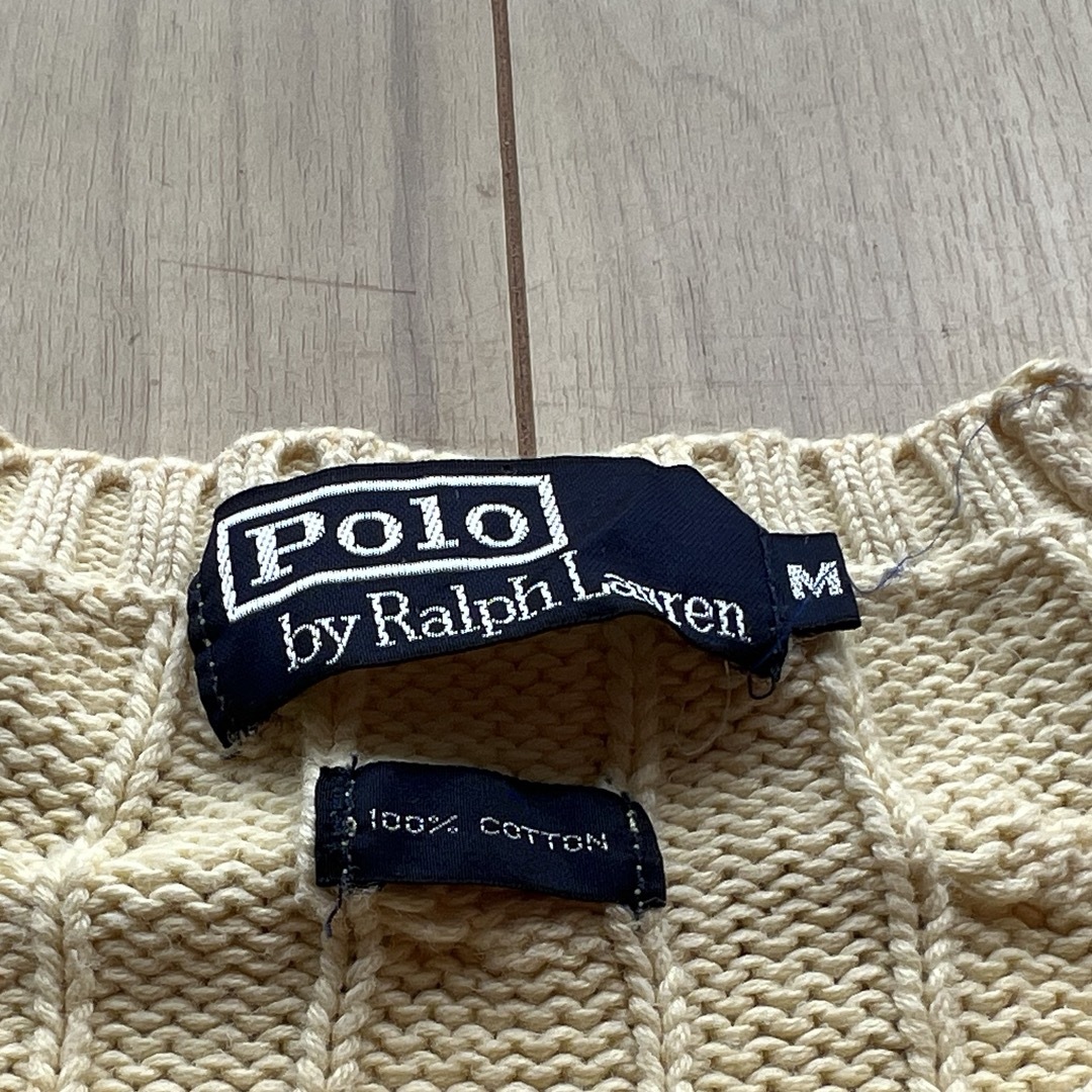 POLO RALPH LAUREN(ポロラルフローレン)のPolo Ralph Lauren ケーブルニット　コットンセーター レディースのトップス(ニット/セーター)の商品写真