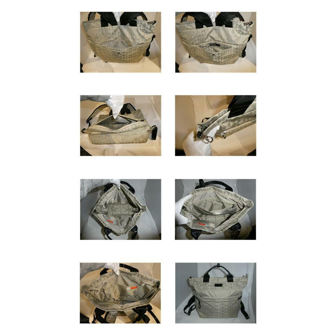 Kanana project(カナナプロジェクト)のカナナモノグラム 3rd リュックサック 11914 ライトベージュ メンズのバッグ(バッグパック/リュック)の商品写真