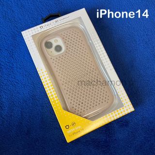 iFace x AndMesh メッシュケース iPhone14 ベージュ(iPhoneケース)