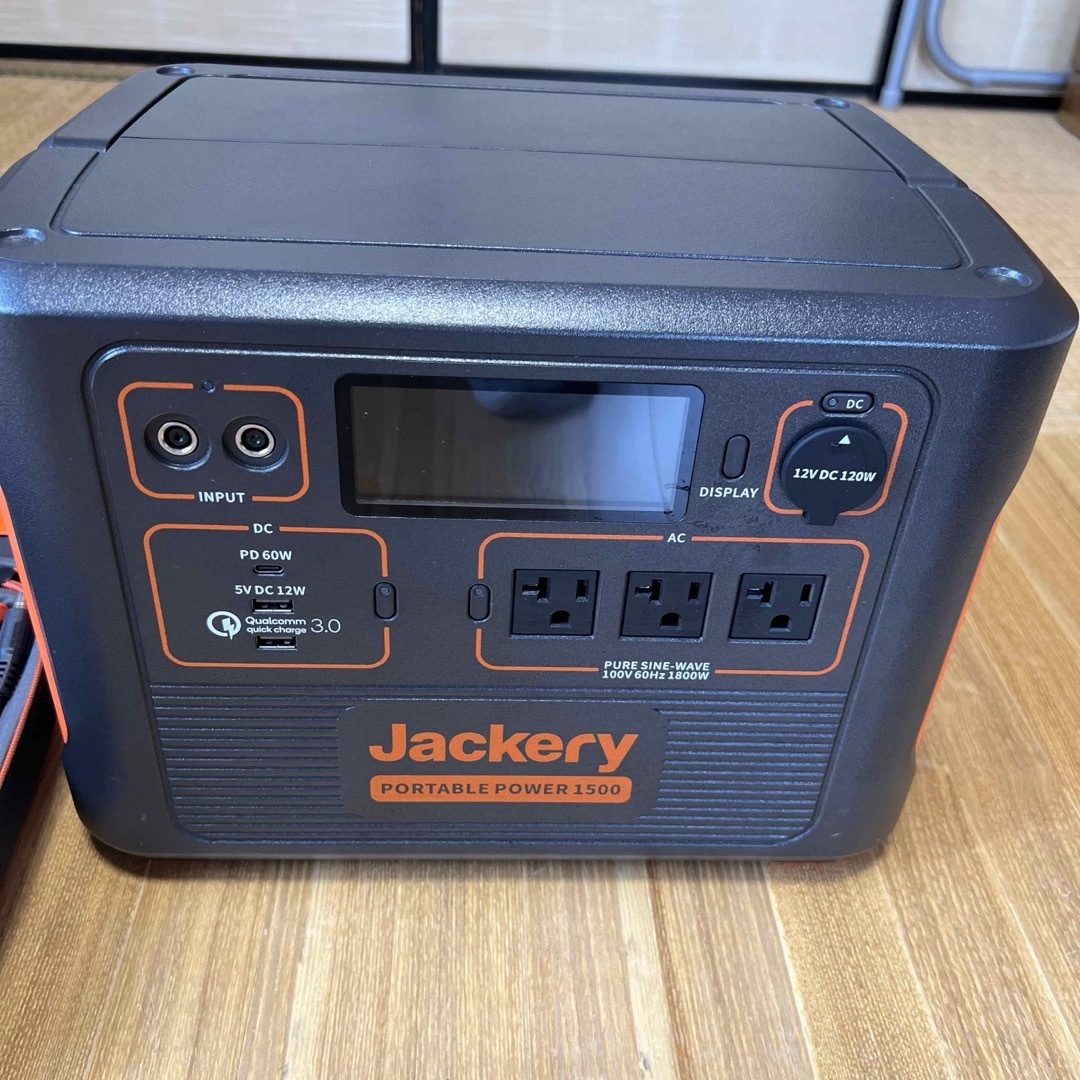 Jackeky ポータブル電源　1500 スポーツ/アウトドアのアウトドア(その他)の商品写真