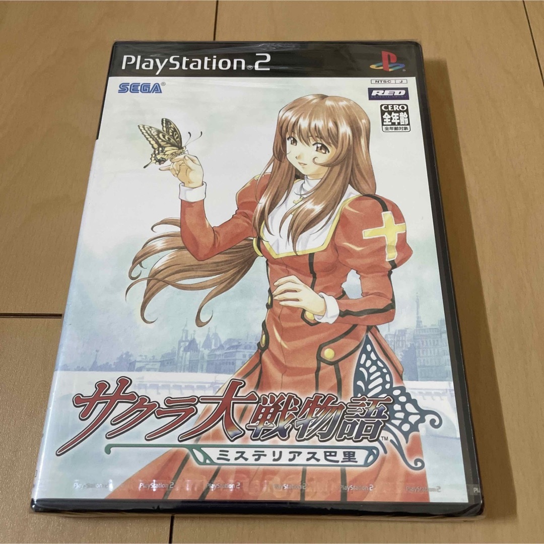 PlayStation2(プレイステーション2)のサクラ大戦物語 ミステリアス巴里 PS2ソフト 未開封品 エンタメ/ホビーのゲームソフト/ゲーム機本体(家庭用ゲームソフト)の商品写真