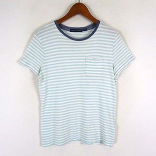 Ralph Lauren - ラルフローレン Tシャツ カットソー ポケットT ボーダー コットン 半袖 M