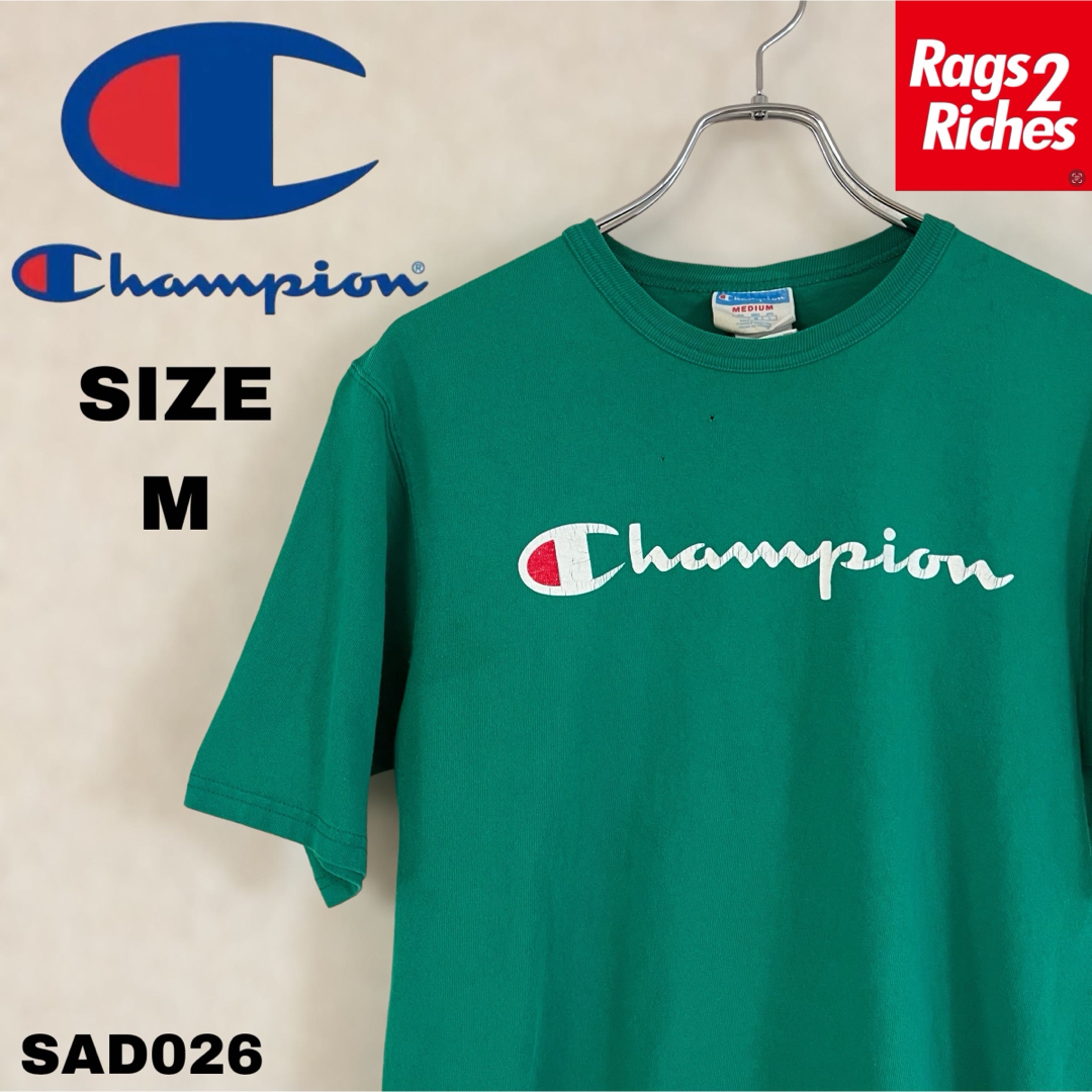 Champion(チャンピオン)のチャンピオン オールド ロゴ プリントTシャツ CHAMPION メンズのトップス(Tシャツ/カットソー(七分/長袖))の商品写真