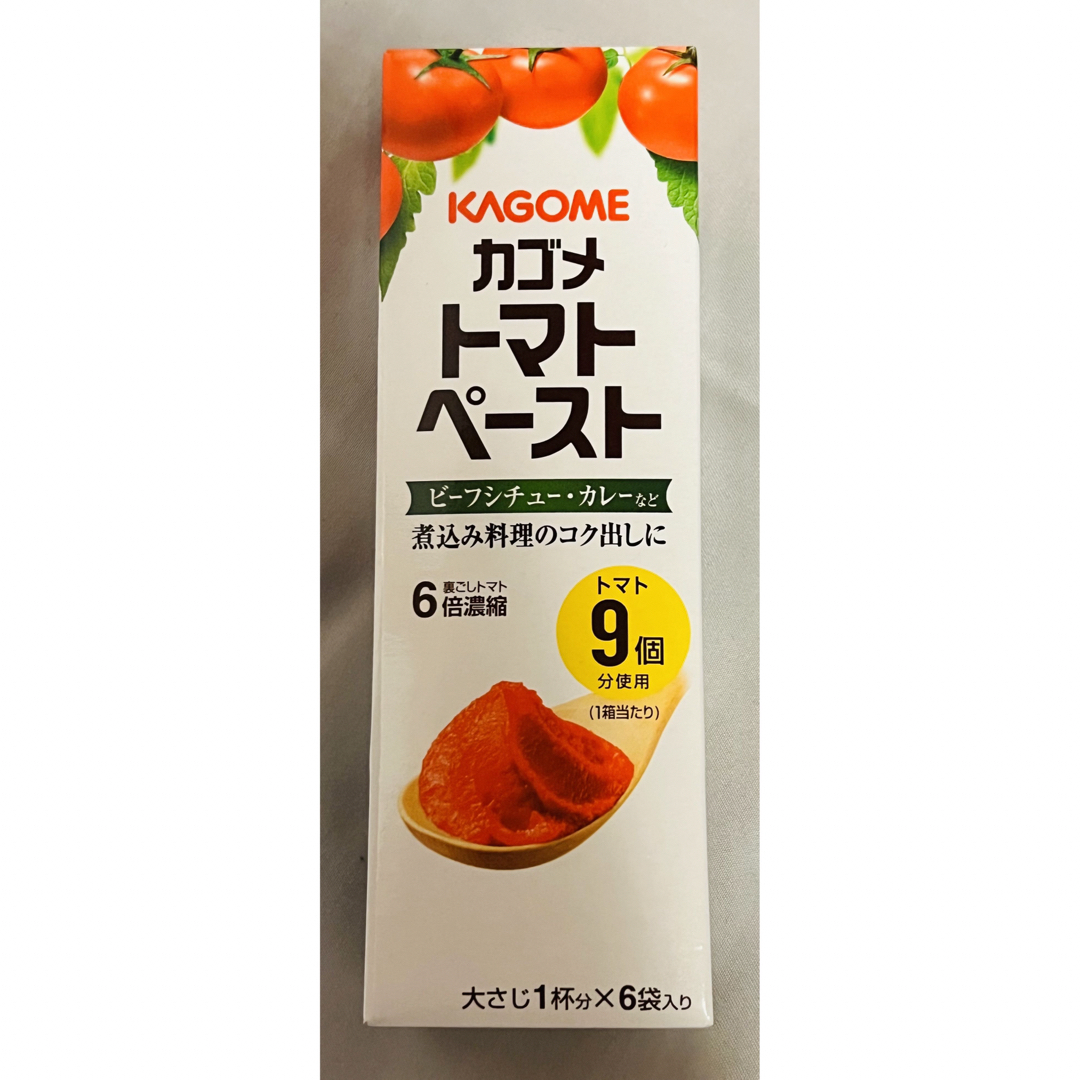 KAGOME(カゴメ)のカゴメ　トマトペースト　18g✖️6包 食品/飲料/酒の食品(その他)の商品写真