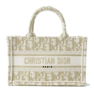 Dior - ディオール ハンドバッグ ブックトート ミニ オブリーク S5573CTQR_M981 2wayショルダー トロッター 白