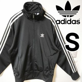 オリジナルス(Originals（adidas）)のアディダス 黒 ファイヤーバード ジャージ ウェア 男性S トラックジャケット(ジャージ)