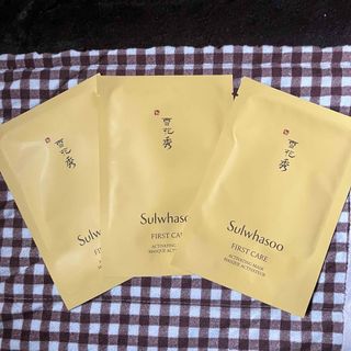 雪花秀 - 雪花秀　ソルファス　sulwhasoo  パック　フェイスマスク　3枚セット