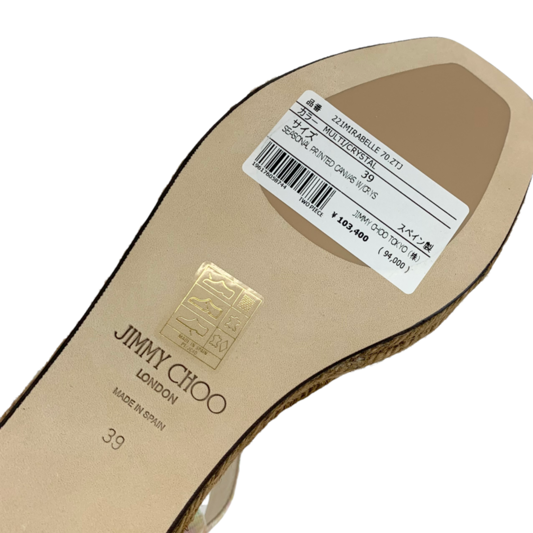 ジミーチュウ JIMMY CHOO サンダル 靴 シューズ キャンバス ジミーチュウ JIMMY CHOO サンダル 靴 シューズ キャンバス
