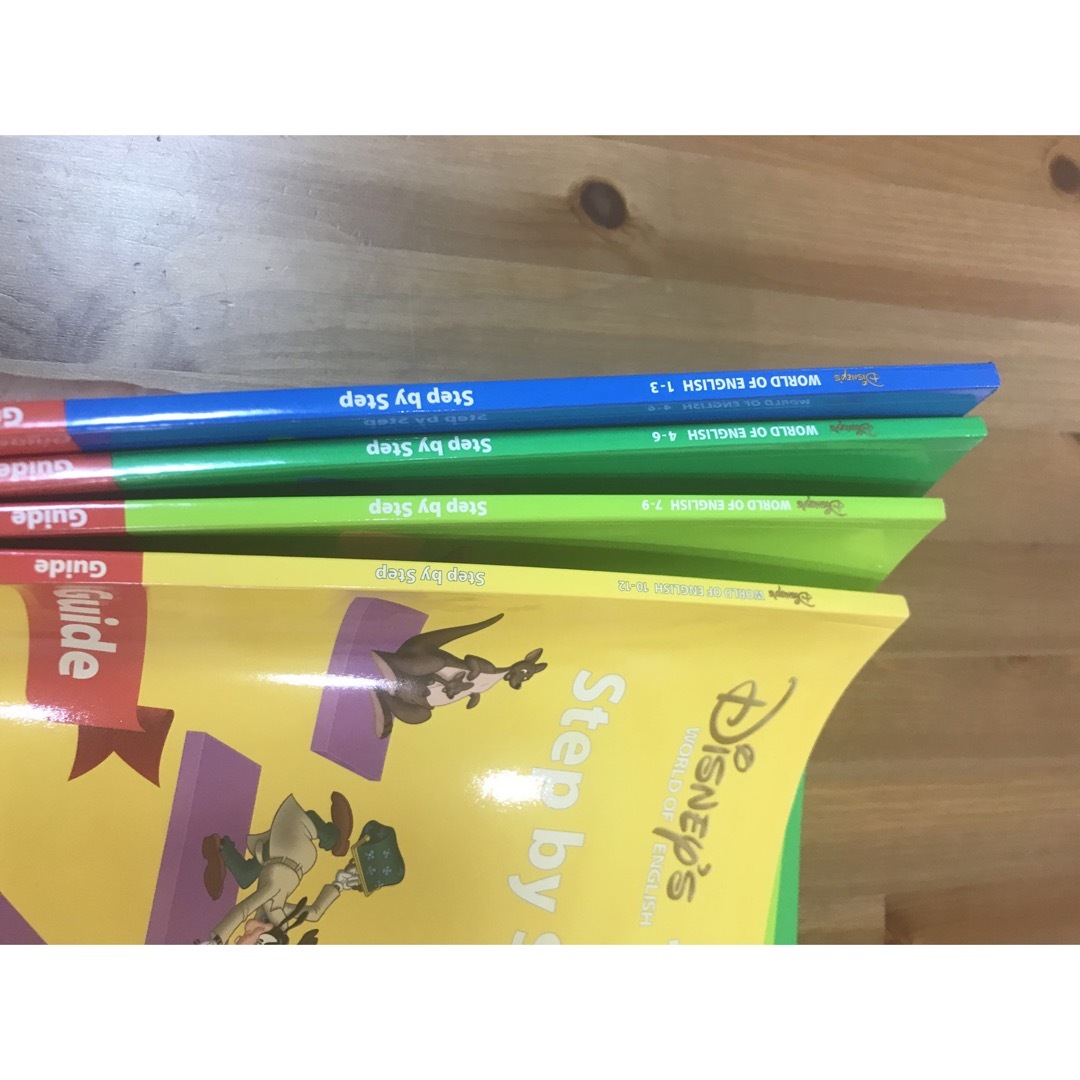 dwe ディズニー英語システム　ステップバイステップ　ガイド 4冊 エンタメ/ホビーの本(絵本/児童書)の商品写真
