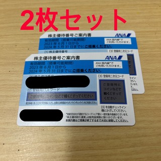 ANA株主優待券2枚セット　2024/5/31(その他)