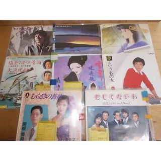 epb0073　【ALIDA　レコード】【未確認】　由美とシルバースターズ/森進一など　EP見本盤8枚セット(ポップス/ロック(邦楽))