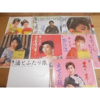 epb0084　【ALIDA　レコード】【未確認】　皆川香代子/勝田竜司など　EP見本盤8枚セット(ポップス/ロック(邦楽))