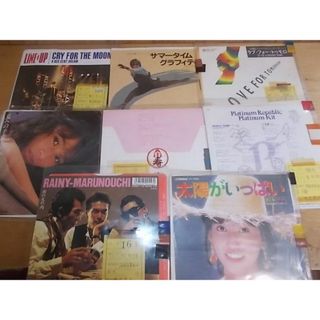 epb0069　【ALIDA　レコード】【未確認】　松本伊代/矢野有美など　EP見本盤8枚セット(ポップス/ロック(邦楽))