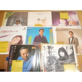 epb0070　【ALIDA　レコード】【未確認】　小田陽子/伊藤あきひろなど　EP見本盤8枚セット(ポップス/ロック(邦楽))