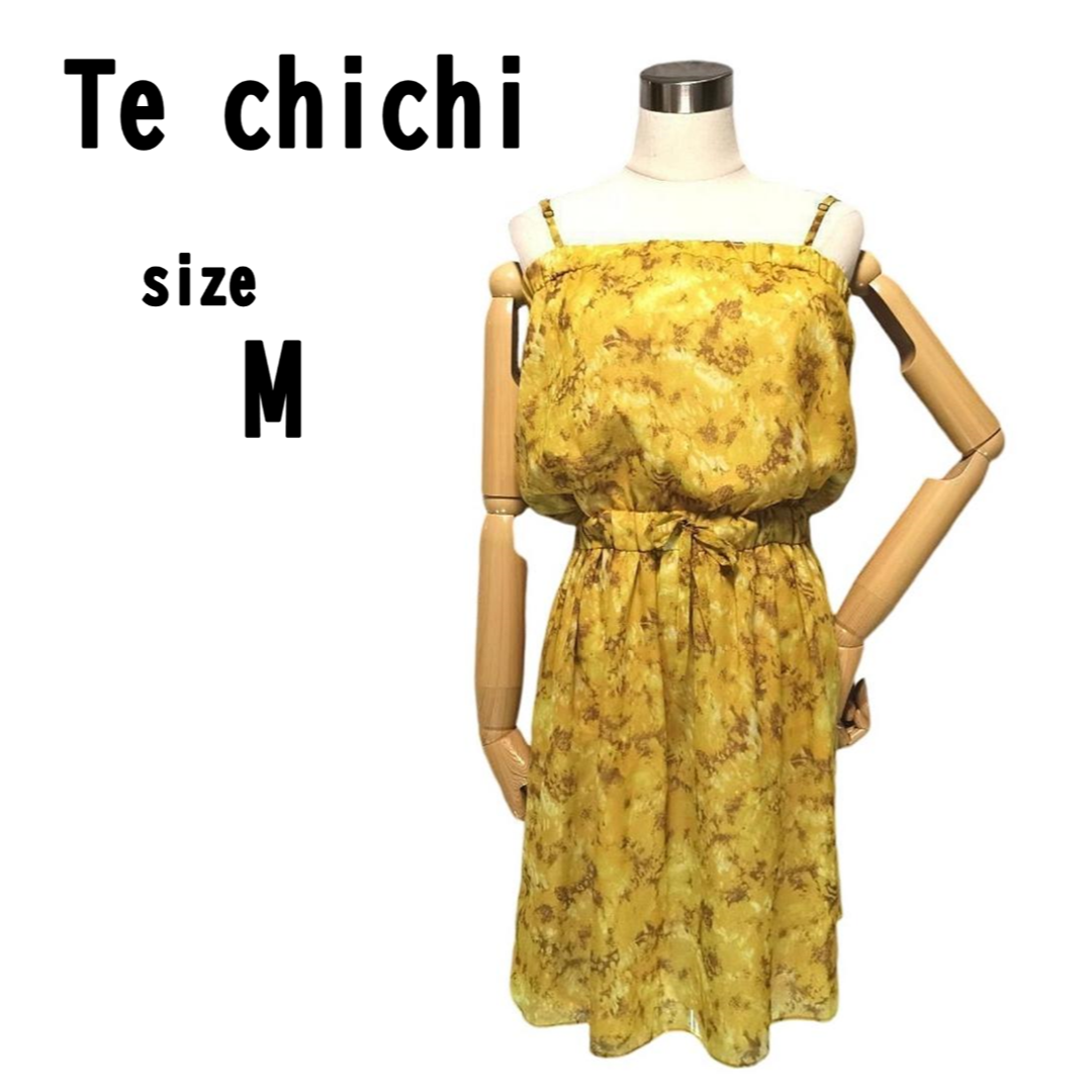 ✨美品 【M】 Te chichi テチチ レディース ワンピース 爽やか 春夏 レディースのワンピース(ひざ丈ワンピース)の商品写真