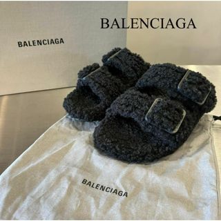 バレンシアガ(Balenciaga)の『BALENCIAGA』バレンシアガ (25cm) ボアモンクサンダル(サンダル)