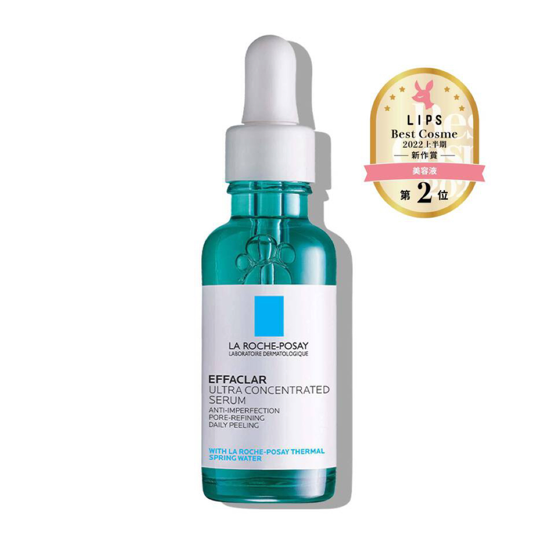 LA ROCHE-POSAY(ラロッシュポゼ)の新品★ラロッシュポゼ　エファクラピールケアセラム　30mL 美容液　新品箱未開封 コスメ/美容のスキンケア/基礎化粧品(美容液)の商品写真