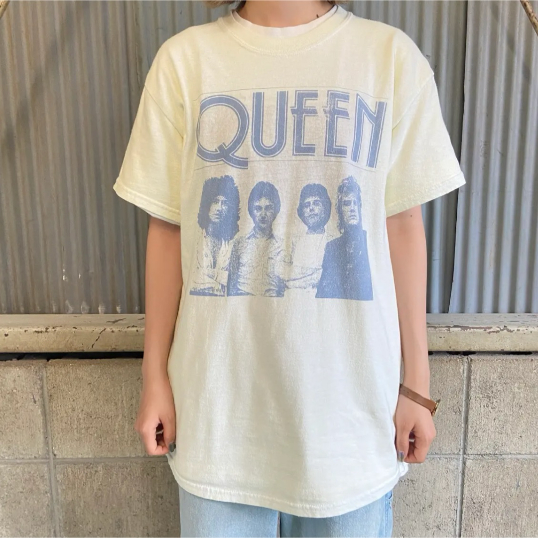 BEAUTY&YOUTH UNITED ARROWS(ビューティアンドユースユナイテッドアローズ)の最終価格　Queen クイーン オフィシャル バンドTシャツ メンズM メンズのトップス(Tシャツ/カットソー(半袖/袖なし))の商品写真