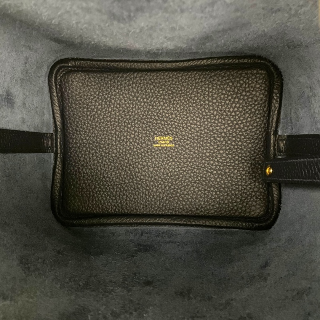 Hermes(エルメス)の　エルメス HERMES ピコタンロックPM U刻印 ブルーニュイ/GD金具 トリヨン//U刻/GD レディース ハンドバッグ レディースのバッグ(ハンドバッグ)の商品写真