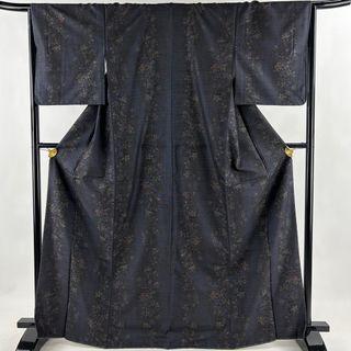 紬 身丈169.5cm 裄丈66.5cm 正絹 美品 名品 【中古】(着物)