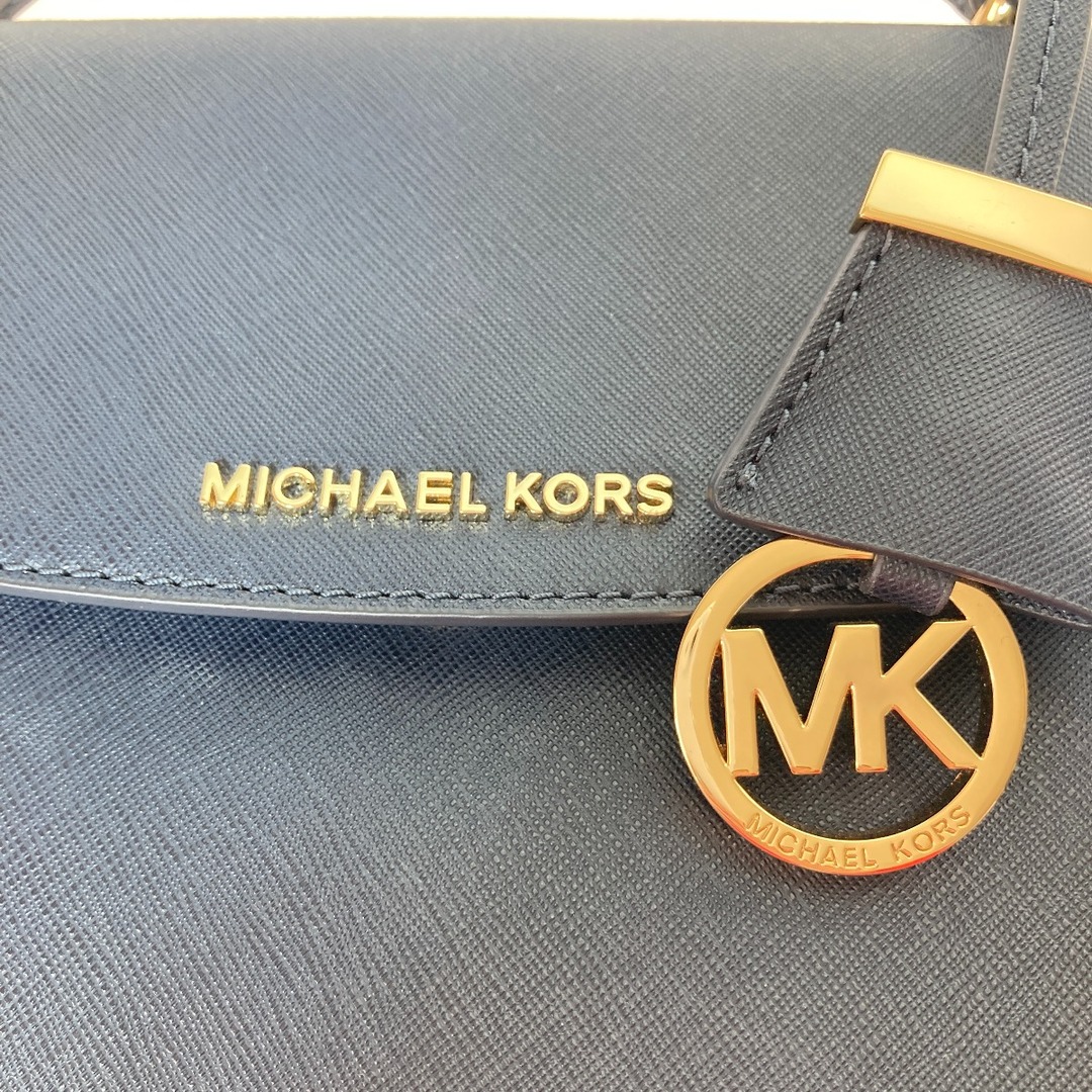 Michael Kors(マイケルコース)の◎◎MICHAEL KORS マイケルコース 2WAYバッグ ハンドバッグ ショルダーバッグ レディース 30T5GANS2L ネイビー レディースのバッグ(その他)の商品写真