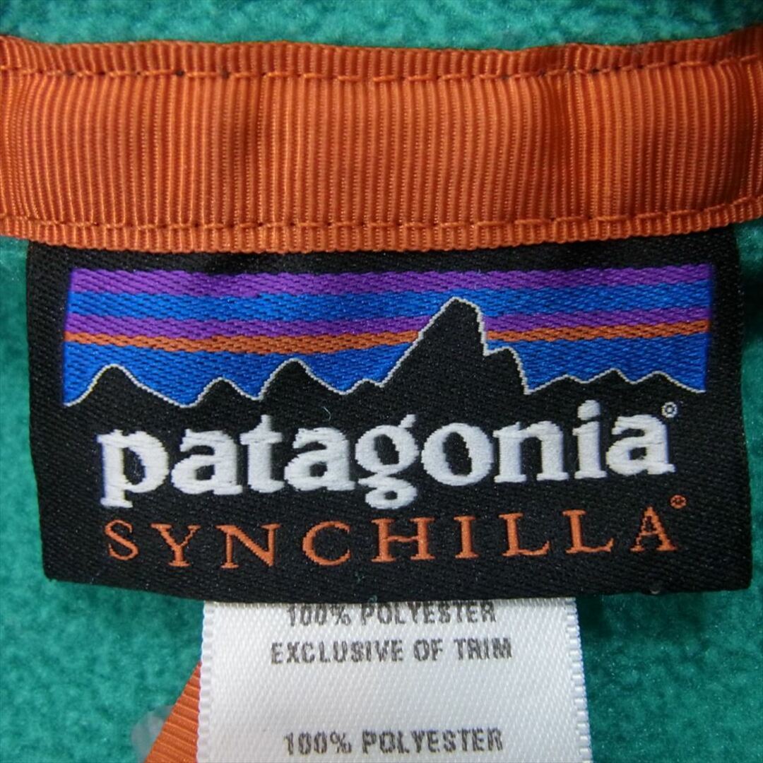 patagonia(パタゴニア)のpatagonia パタゴニア 25461FA13 Synchilla Snap-T Hoody シンチラ スナップ T フリース ジャケット グリーン系 L【中古】 メンズのジャケット/アウター(その他)の商品写真