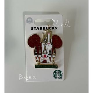 Starbucks - Starbucks Disney WDW シンデレラ城 ピンバッジ