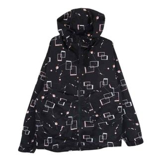 WEIRDO ウィアード WRD-20-SS-05 ATOMIC HOODIE アトミック 総柄 プリント フード ナイロン ジャケット ブラック系 S【中古】(その他)