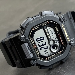 カシオ(CASIO)のカシオ　デジタル腕時計　海外モデ　新品　ブラックカラー　アウトドア　ビッグサイズ(腕時計(デジタル))
