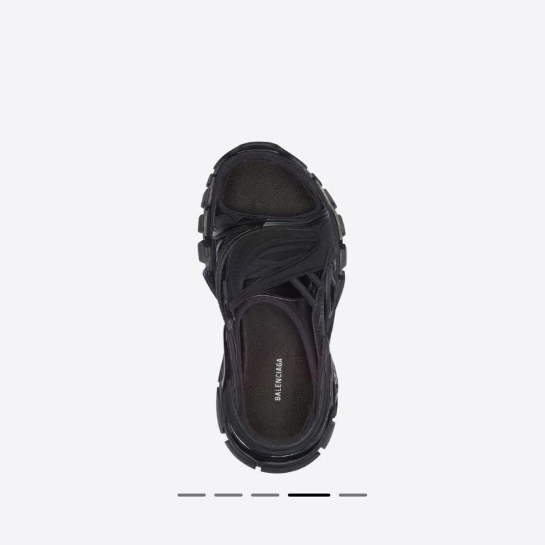 Balenciaga(バレンシアガ)のBalenciaga TRACK サンダル　黒37 レディースの靴/シューズ(サンダル)の商品写真