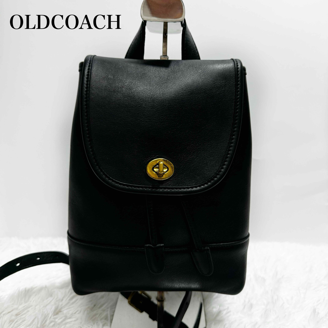 COACH(コーチ)の美品✨COACH オールドコーチ　リュック　バックパック　9960 USA製 レディースのバッグ(リュック/バックパック)の商品写真