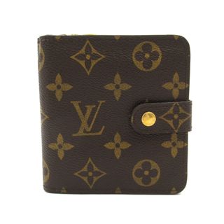 ルイヴィトン(LOUIS VUITTON)のルイ・ヴィトン コンパクト ジップ 二つ折り財布(財布)