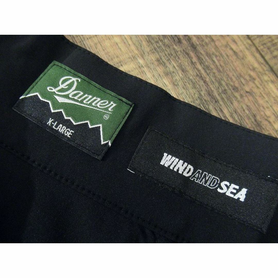 WIND AND SEA(ウィンダンシー)のXL 完売 新品 ウィンダンシー ダナー リフレクター カーゴ ショーツ 黒 ② メンズのパンツ(ショートパンツ)の商品写真