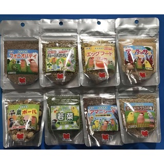クロセペットフード(Kurose Pet Food)の1. 自然派宣言　インコ　小鳥のおやつお買い得8袋セット クロセペットフード☆(鳥)
