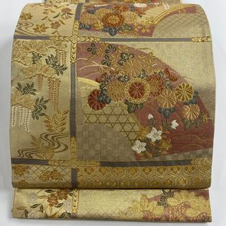 袋帯 美品 秀品 六通 正絹 【中古】(帯)