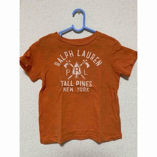 ポロラルフローレン(POLO RALPH LAUREN)のポロラルフローレン ポロ ラルフローレン  Tシャツ 半袖 オレンジ 2T(Tシャツ/カットソー)