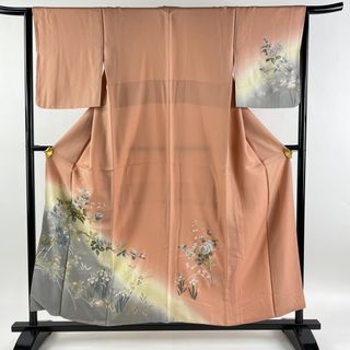 訪問着 身丈157cm 裄丈64cm 正絹 美品 秀品 【中古】(着物)