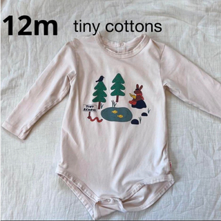 コドモビームス(こども ビームス)のtiny cottons 12ヶ月　長袖　Tシャツ(Tシャツ/カットソー)