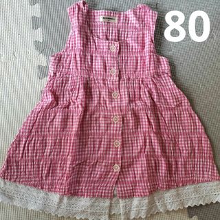 ミアメール(mia mail)のベビー夏物ワンピース80(ワンピース)