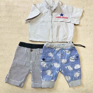 夏服売りつくし 3点セット ベビー 80(パンツ)