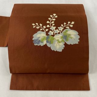 名古屋帯 美品 秀品 正絹 【中古】(帯)