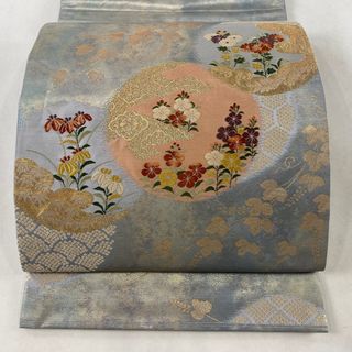 袋帯 美品 秀品 六通 正絹 【中古】(帯)