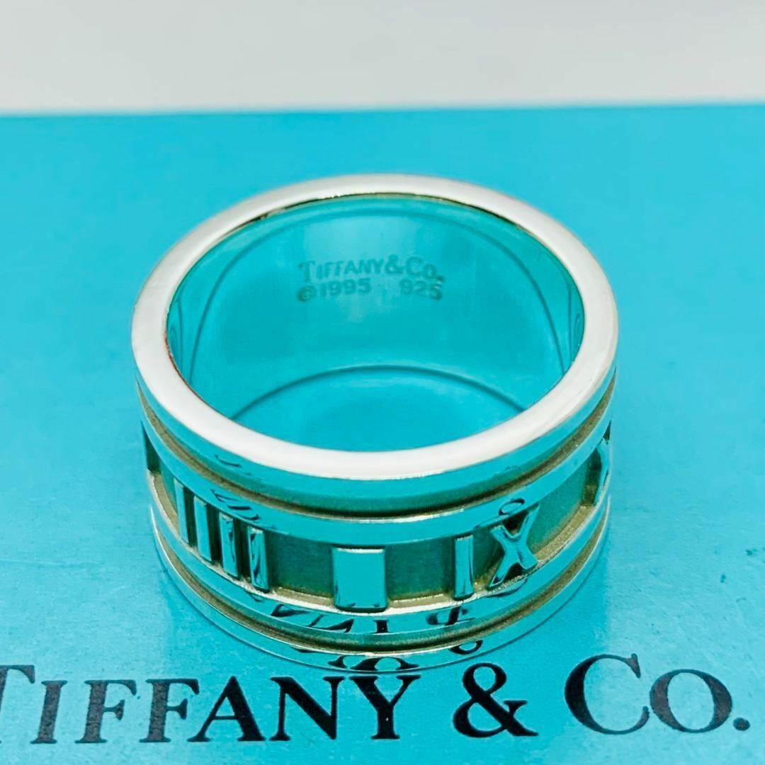 Tiffany & Co.(ティファニー)のC269 極美品 ティファニー アトラス リング ワイド 指輪 18 号 SV レディースのアクセサリー(リング(指輪))の商品写真