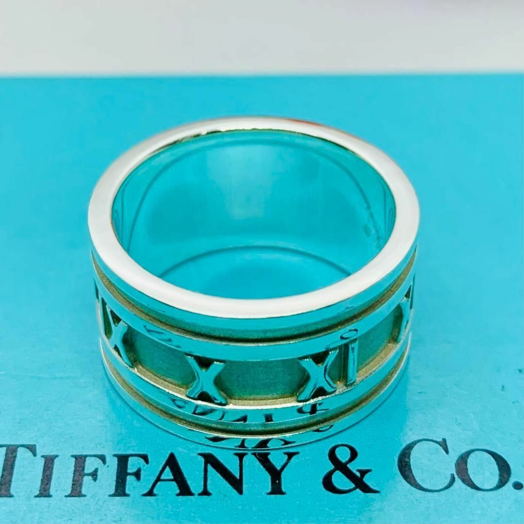 Tiffany & Co.(ティファニー)のC269 極美品 ティファニー アトラス リング ワイド 指輪 18 号 SV レディースのアクセサリー(リング(指輪))の商品写真
