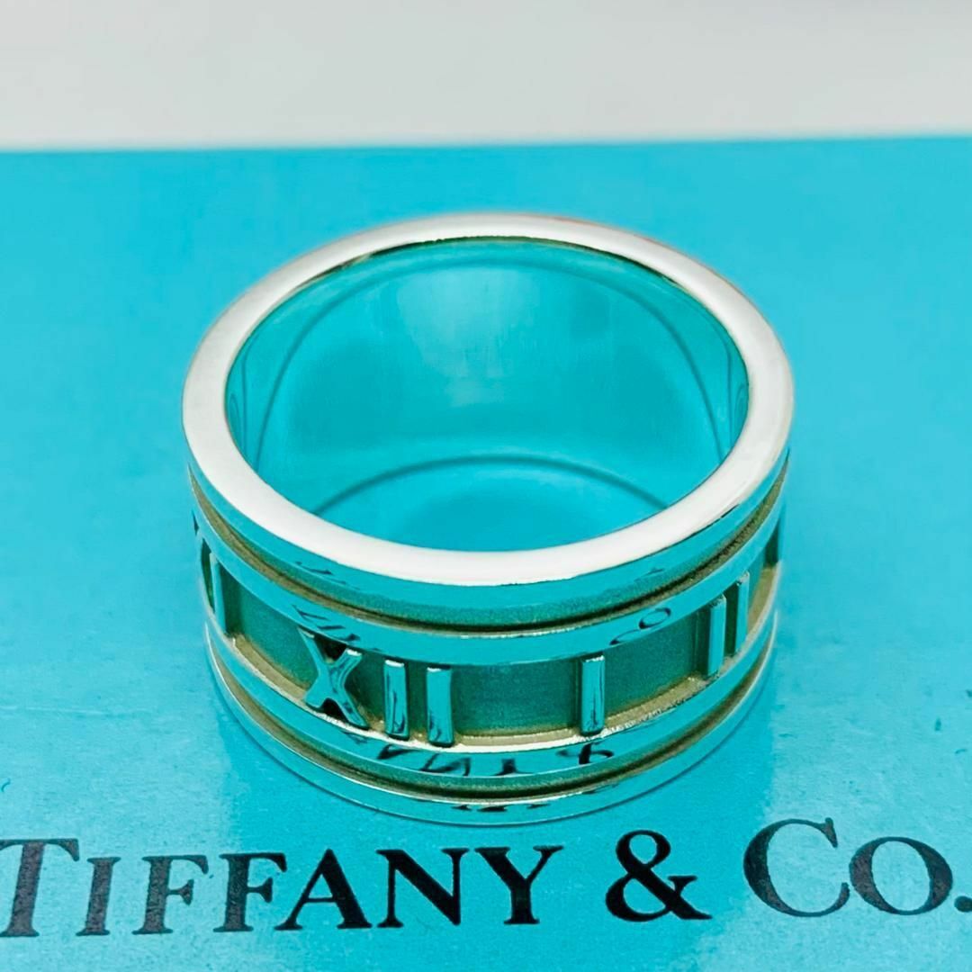 Tiffany & Co.(ティファニー)のC269 極美品 ティファニー アトラス リング ワイド 指輪 18 号 SV レディースのアクセサリー(リング(指輪))の商品写真